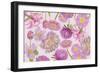 Wall Flowers Violet-Cora Niele-Framed Giclee Print
