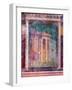 Wall Fresco with Architecture, C. 40-30 B.C.-null-Framed Art Print