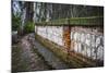 Wall in the Tajo River. Aranjuez, Madrid, Spain.World Heritage Site by UNESCO in 2001-outsiderzone-Mounted Photographic Print