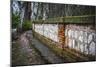 Wall in the Tajo River. Aranjuez, Madrid, Spain.World Heritage Site by UNESCO in 2001-outsiderzone-Mounted Photographic Print