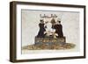 Wall Mural Depicting Pilgrimage to Mecca, Middle Egypt, Egypt-null-Framed Giclee Print