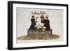 Wall Mural Depicting Pilgrimage to Mecca, Middle Egypt, Egypt-null-Framed Giclee Print