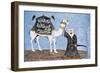 Wall Mural Depicting Pilgrimage to Mecca, Middle Egypt, Egypt-null-Framed Giclee Print