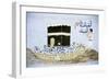 Wall Mural Depicting Pilgrimage to Mecca on Middle Egypt House, Egypt-null-Framed Giclee Print