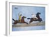 Wall Mural Depicting Pilgrimage to Mecca on Middle Egypt House, Egypt-null-Framed Giclee Print
