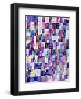 Wall Of Color-Ruth Palmer-Framed Art Print