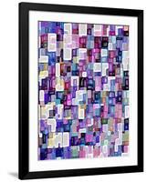 Wall Of Color-Ruth Palmer-Framed Art Print