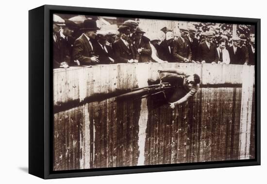 Wall of Death, 1933-null-Framed Stretched Canvas