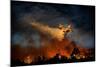 Wall of Fire-Antonio Grambone-Mounted Photographic Print