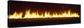 Wall of Flames, Dubai, United Arab Emirates-null-Stretched Canvas