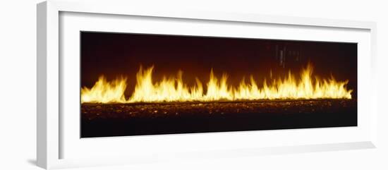 Wall of Flames, Dubai, United Arab Emirates-null-Framed Photographic Print