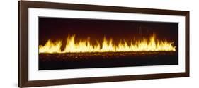 Wall of Flames, Dubai, United Arab Emirates-null-Framed Photographic Print