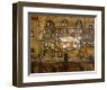 Wall of House by the River, c.1915-Egon Schiele-Framed Art Print