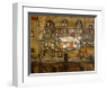 Wall of House by the River, c.1915-Egon Schiele-Framed Art Print