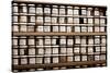 Wall of Jars Istanbul Turkey-null-Stretched Canvas