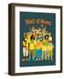 Wall of Moms-Kris Duran-Framed Art Print