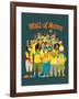 Wall of Moms-Kris Duran-Framed Art Print