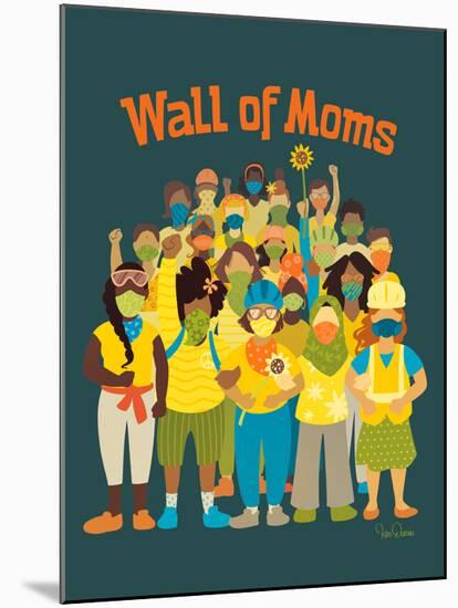Wall of Moms-Kris Duran-Mounted Art Print