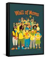 Wall of Moms-Kris Duran-Framed Stretched Canvas