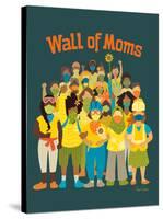 Wall of Moms-Kris Duran-Stretched Canvas