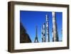 Wall of Peace and Eiffel Tower, Paris, France, Europe-Hans-Peter Merten-Framed Photographic Print