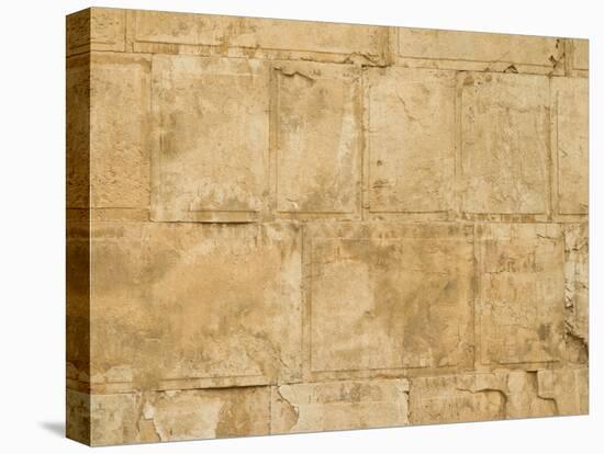Wall of Temple Mount, Old City, Jerusalem, Israel-null-Stretched Canvas