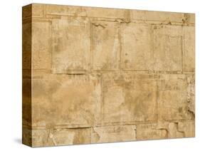 Wall of Temple Mount, Old City, Jerusalem, Israel-null-Stretched Canvas