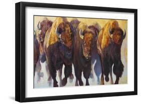 Wall of Thunder-Julie Chapman-Framed Art Print