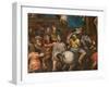 Wall opposite the Counterfacade of the South Transept, Giuseppe Campi, Triumph of Mordecai 1567, De-Giulio Campi-Framed Giclee Print