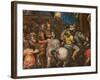 Wall opposite the Counterfacade of the South Transept, Giuseppe Campi, Triumph of Mordecai 1567, De-Giulio Campi-Framed Giclee Print