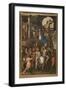 Wall opposite the Counterfacade of the South Transept, Giuseppe Campi, Triumph of Mordecai 1567-Giulio Campi-Framed Giclee Print