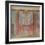 Wall painting from the cubiculum of a villa at Boscoreale, c.50-40 B.C-Roman Republican Period-Framed Giclee Print