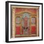 Wall painting from the cubiculum of a villa at Boscoreale, c.50-40 B.C-Roman Republican Period-Framed Giclee Print