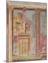 Wall painting from the cubiculum of a villa at Boscoreale, c.50-40 B.C-Roman Republican Period-Mounted Giclee Print