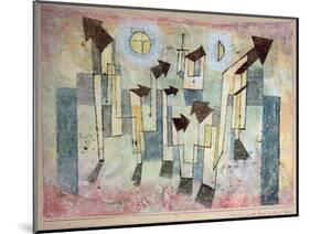 Wall Painting from the Temple of Longing Thither, 1922-Paul Klee-Mounted Giclee Print