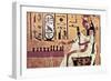 Wall Painting from the Tomb of Nefertari, Thebes, Ancient Egypt, 19th Dynasty, 13th Century Bc-null-Framed Giclee Print