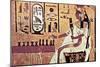 Wall Painting from the Tomb of Nefertari, Thebes, Ancient Egypt, 19th Dynasty, 13th Century Bc-null-Mounted Giclee Print