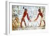 Wall Painting from the Tomb of Ti, Saqqara, Ancient Egypt, Early 5th Dynasty, C2498-2450 Bc-null-Framed Giclee Print