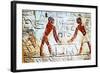 Wall Painting from the Tomb of Ti, Saqqara, Ancient Egypt, Early 5th Dynasty, C2498-2450 Bc-null-Framed Giclee Print