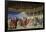 Wall Painting in the Academy of Arts, Paris, 1841 (Left Hand Side)-Paul Delaroche-Framed Giclee Print