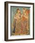 Wall Painting in the Palace, Bundi, Rajasthan, India, Asia-Bruno Morandi-Framed Photographic Print