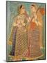 Wall Painting in the Palace, Bundi, Rajasthan, India, Asia-Bruno Morandi-Mounted Photographic Print