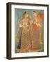 Wall Painting in the Palace, Bundi, Rajasthan, India, Asia-Bruno Morandi-Framed Photographic Print