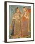 Wall Painting in the Palace, Bundi, Rajasthan, India, Asia-Bruno Morandi-Framed Photographic Print