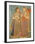 Wall Painting in the Palace, Bundi, Rajasthan, India, Asia-Bruno Morandi-Framed Photographic Print