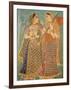 Wall Painting in the Palace, Bundi, Rajasthan, India, Asia-Bruno Morandi-Framed Photographic Print