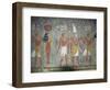 Wall Painting in the Tomb of Horemheb, Valley of the Kings, Thebes, Egypt, Africa-Gavin Hellier-Framed Photographic Print