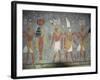 Wall Painting in the Tomb of Horemheb, Valley of the Kings, Thebes, Egypt, Africa-Gavin Hellier-Framed Photographic Print