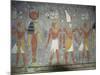 Wall Painting in the Tomb of Horemheb, Valley of the Kings, Thebes, Egypt, Africa-Gavin Hellier-Mounted Photographic Print