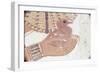 Wall Painting of Bird in Hand in Tomb of Nakht, Valley of Nobles, UNESCO World Heritage Site-Walter Rawlings-Framed Photographic Print